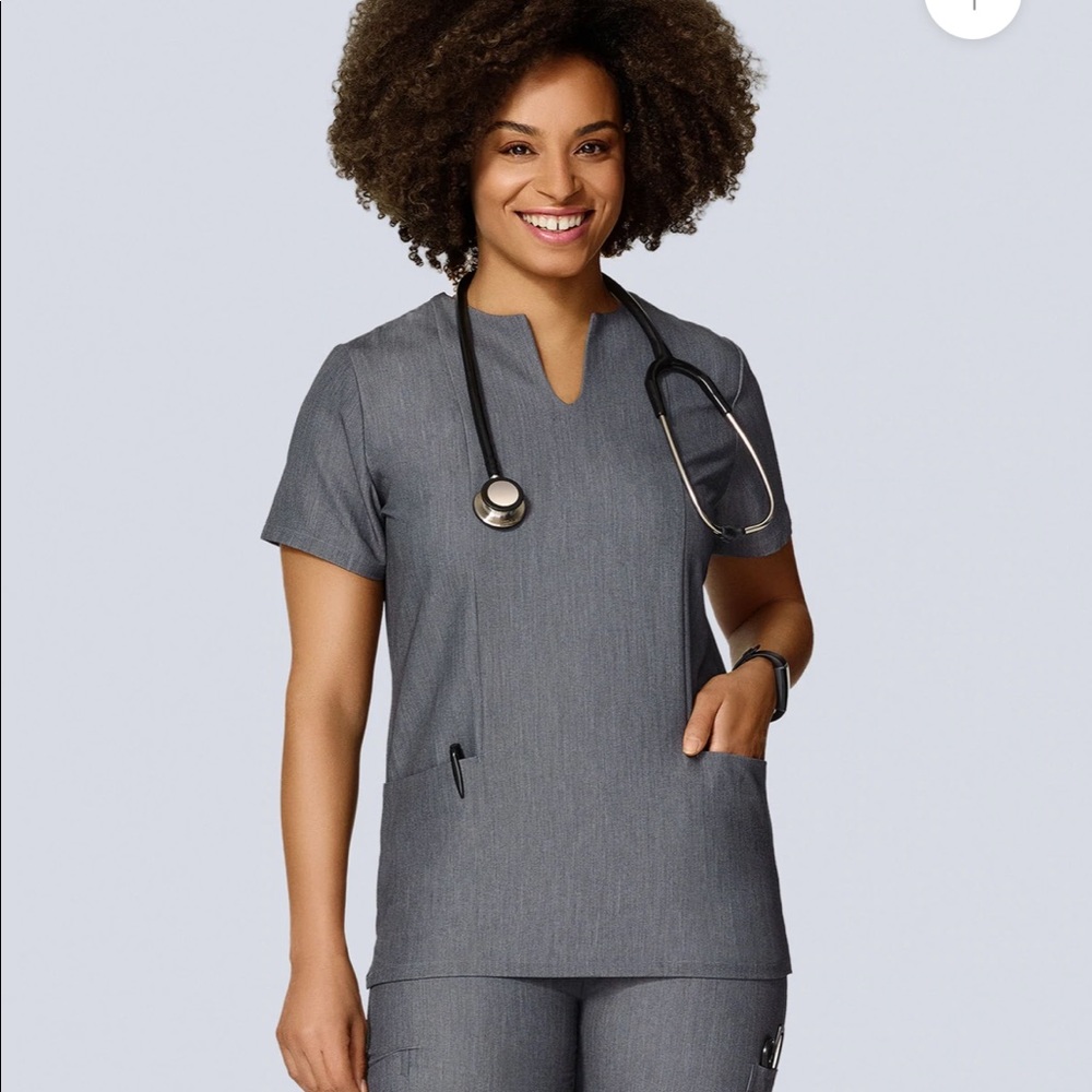 Mandala grey scrubs